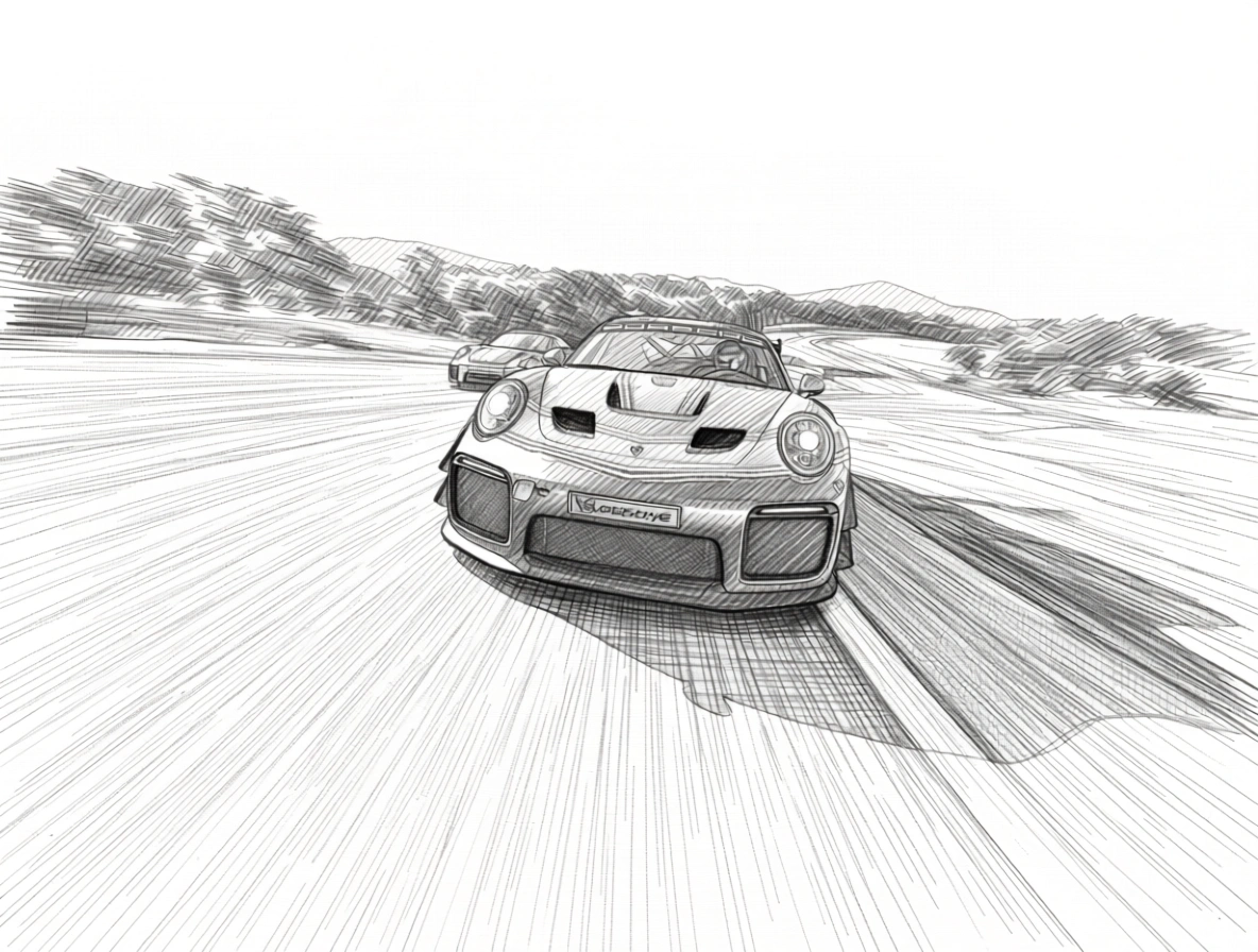 car coloring page - coloring pages for adults