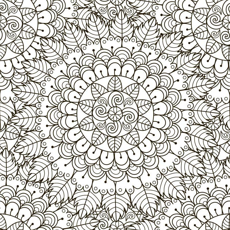 free mandala coloring pages - free printable coloring pages