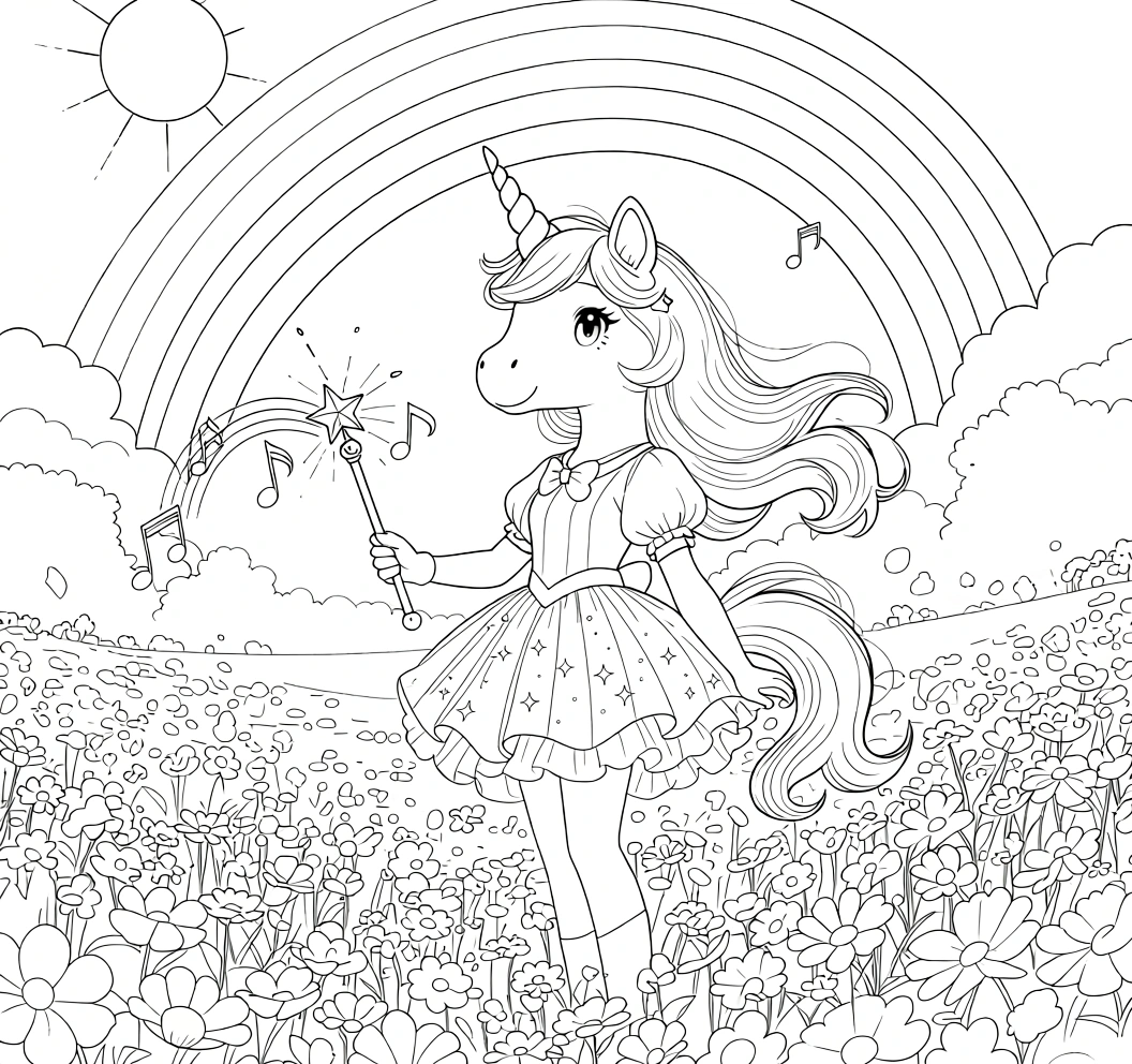 unicorn coloring pages - coloring pages free