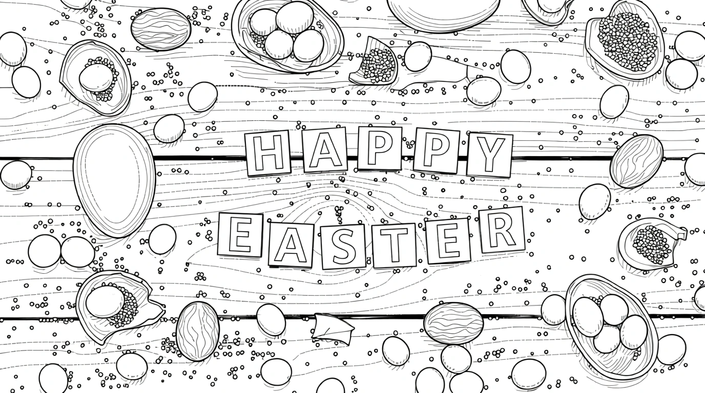 easter coloring pages - coloring pages for adults