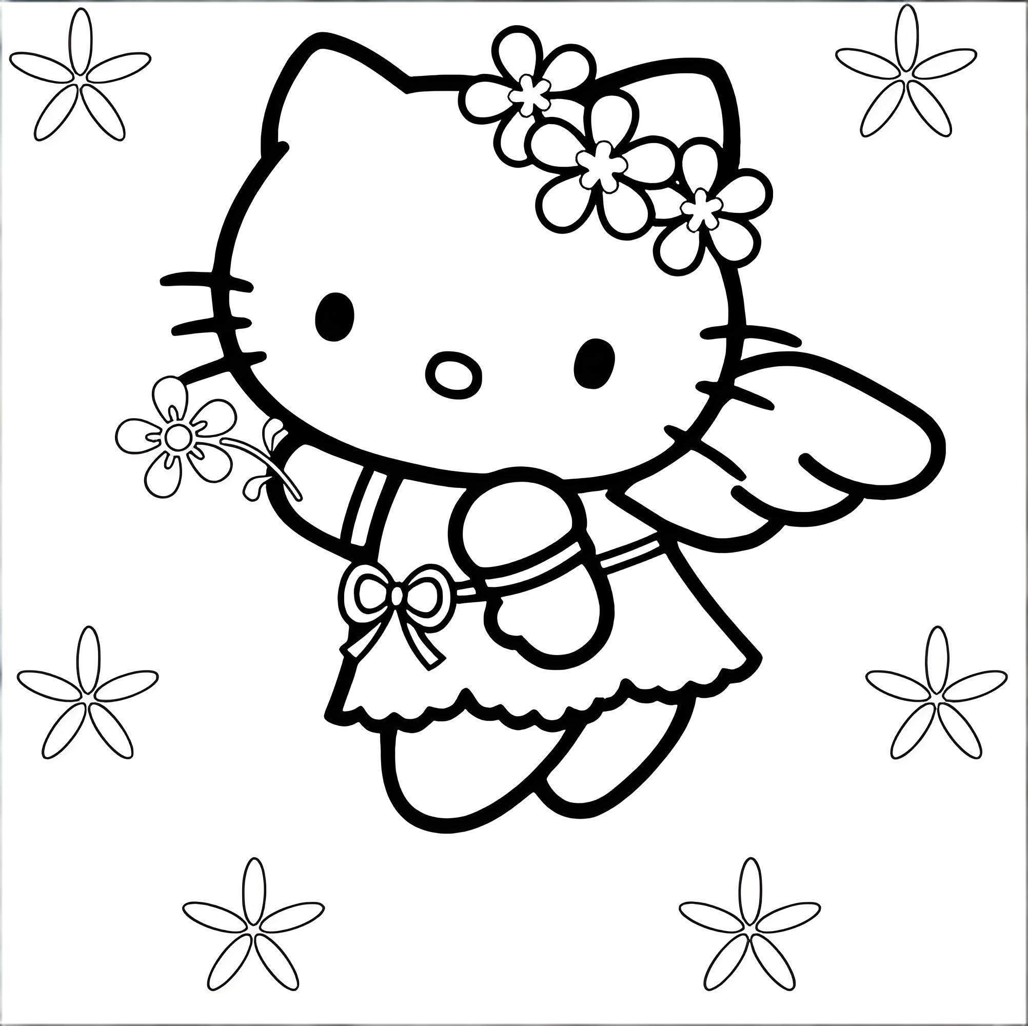 coloring pages hello kitty - free coloring pages