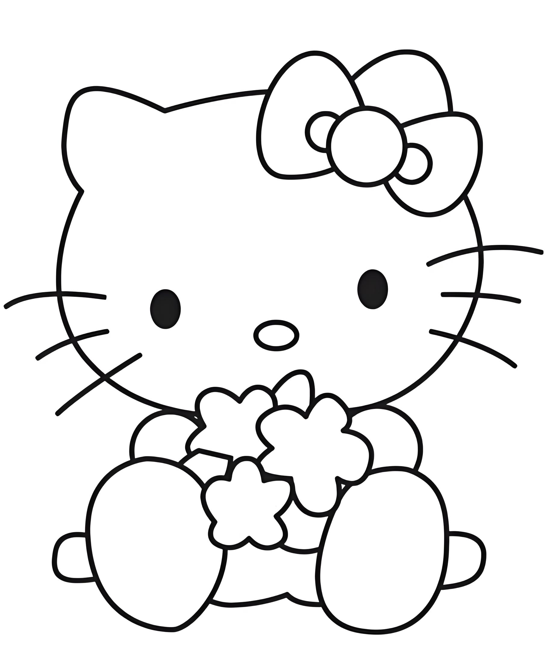 coloring pages printable hello kitty - free coloring pages for kids