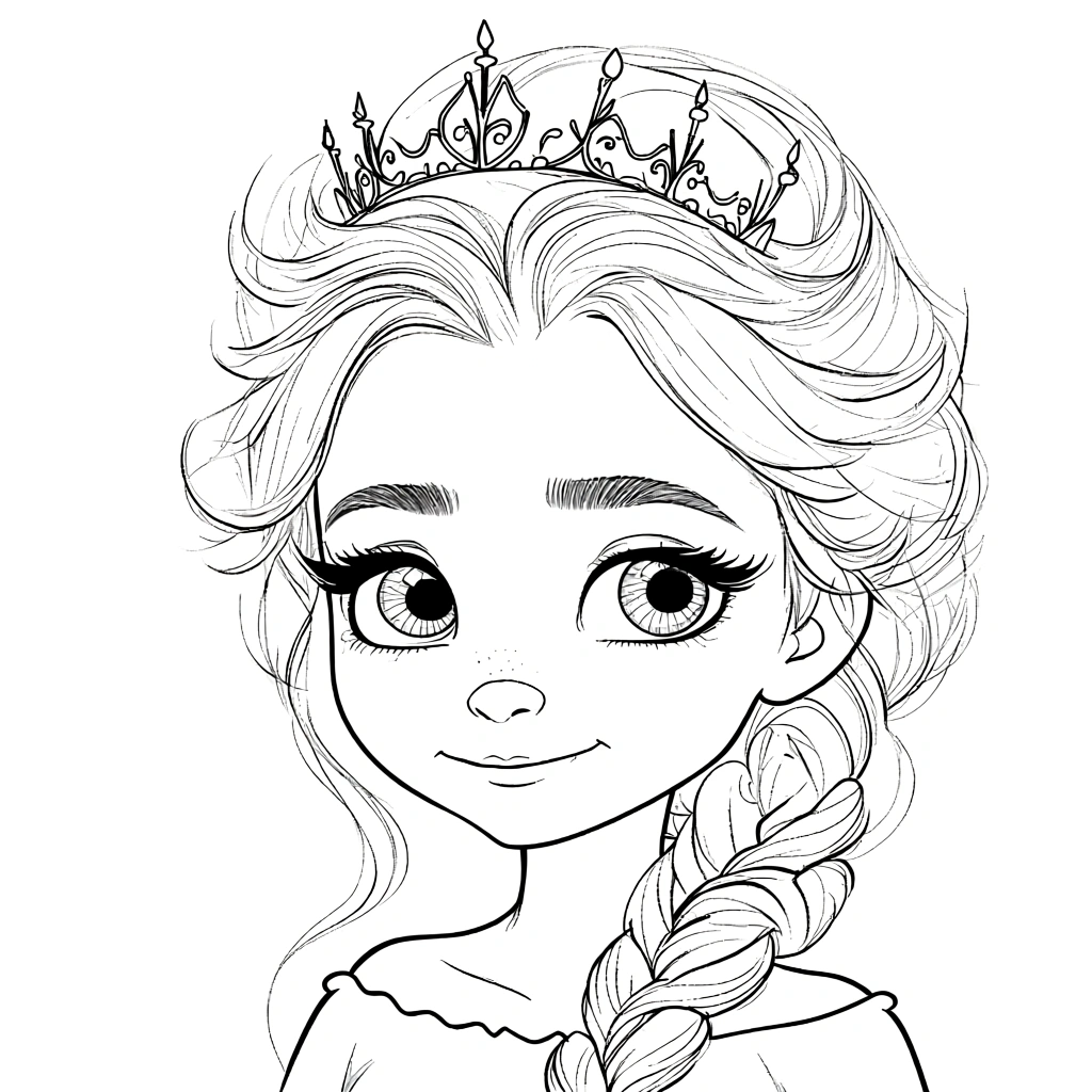 elsa and anna coloring pages - free coloring pages